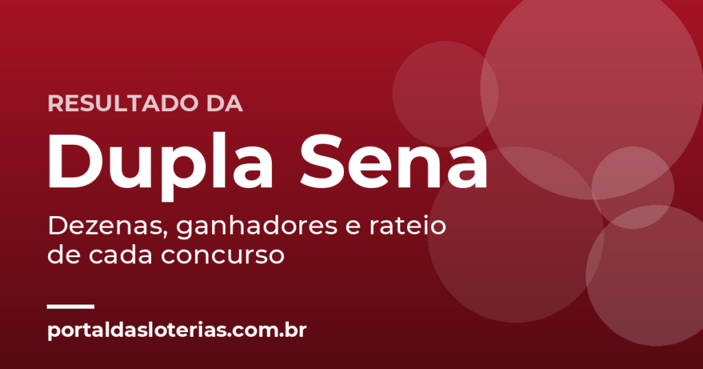 Resultado da Dupla Sena