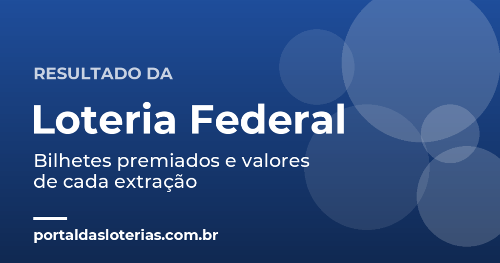 Resultado da Loteria Federal